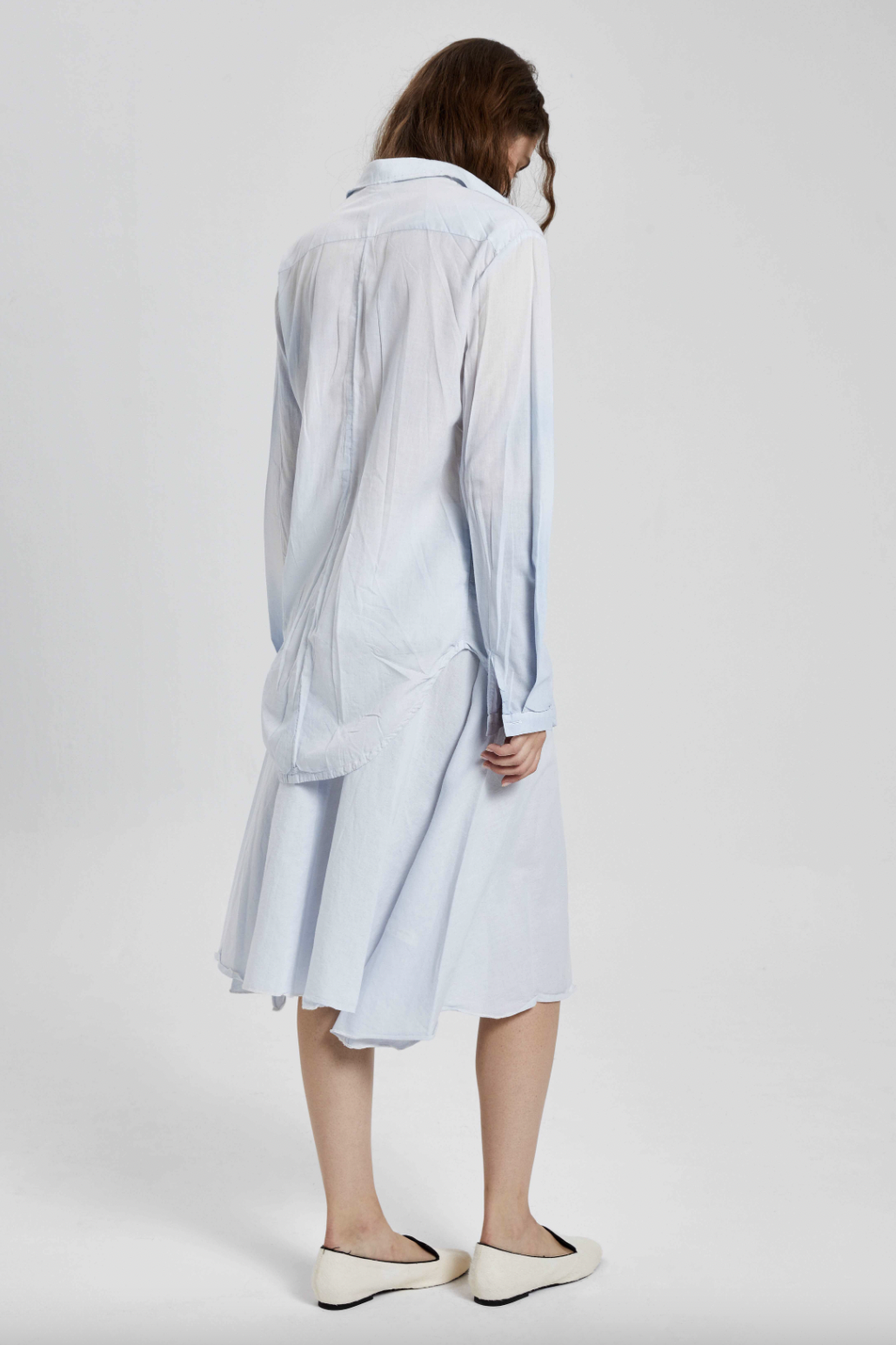 Cotton Shirt - Original Ice Blue by Umit Unal — view 3