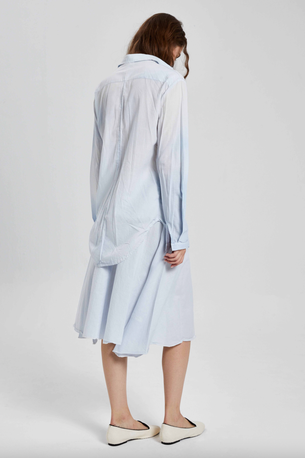 Cotton Shirt - Original Ice Blue by Umit Unal — view 3