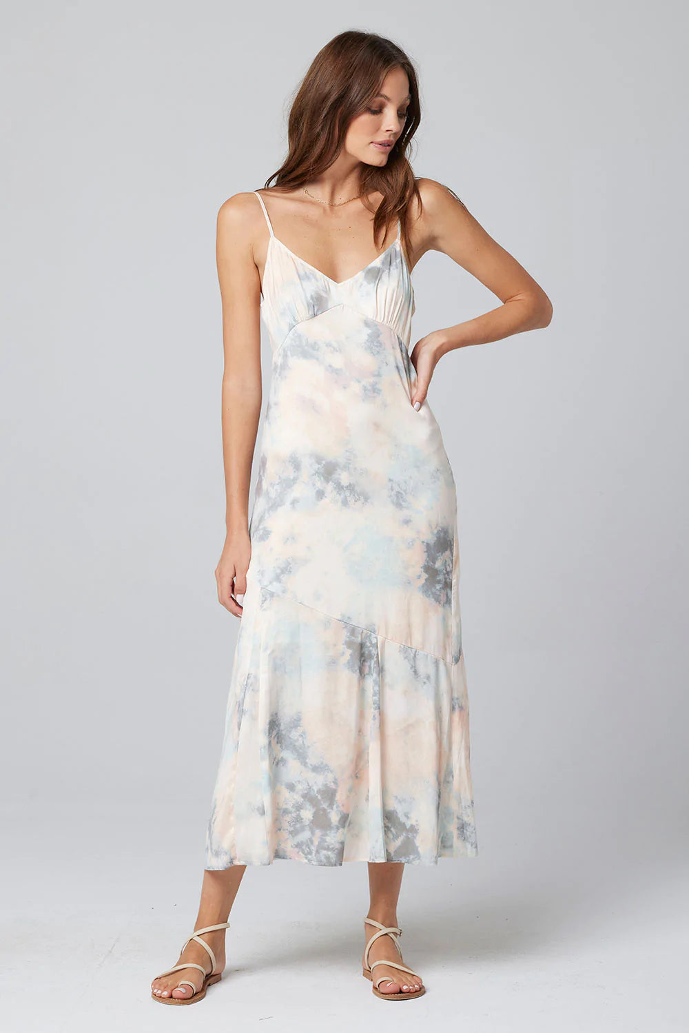 Sharice Midi Dress - Multi by Saltwater Luxe | 25 South Boutiques