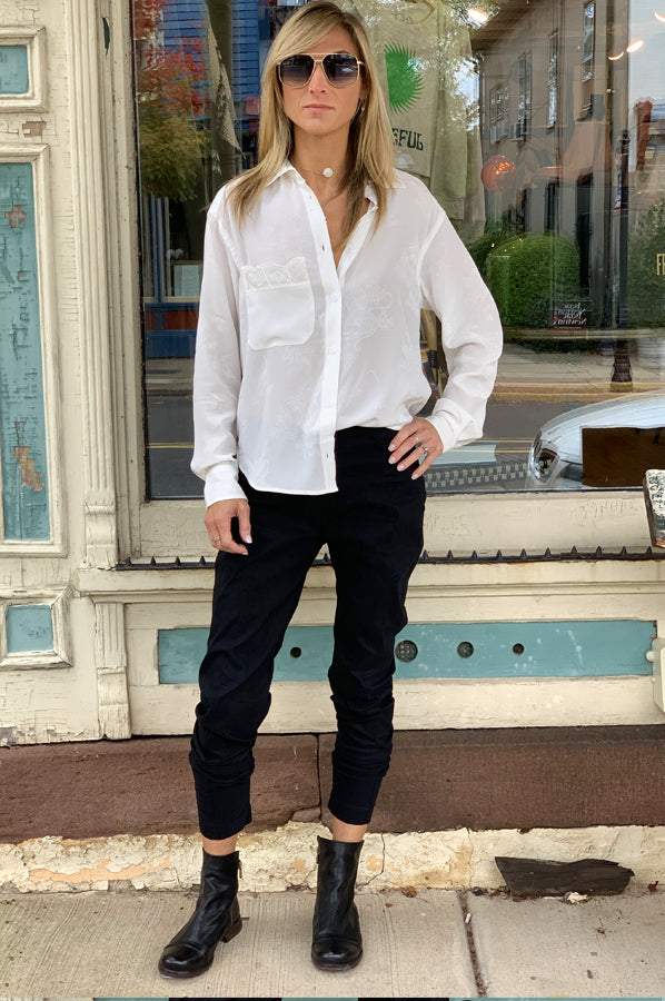 Tais Jac Leo Bisous Shirt - White by Zadig & Voltaire — view 3