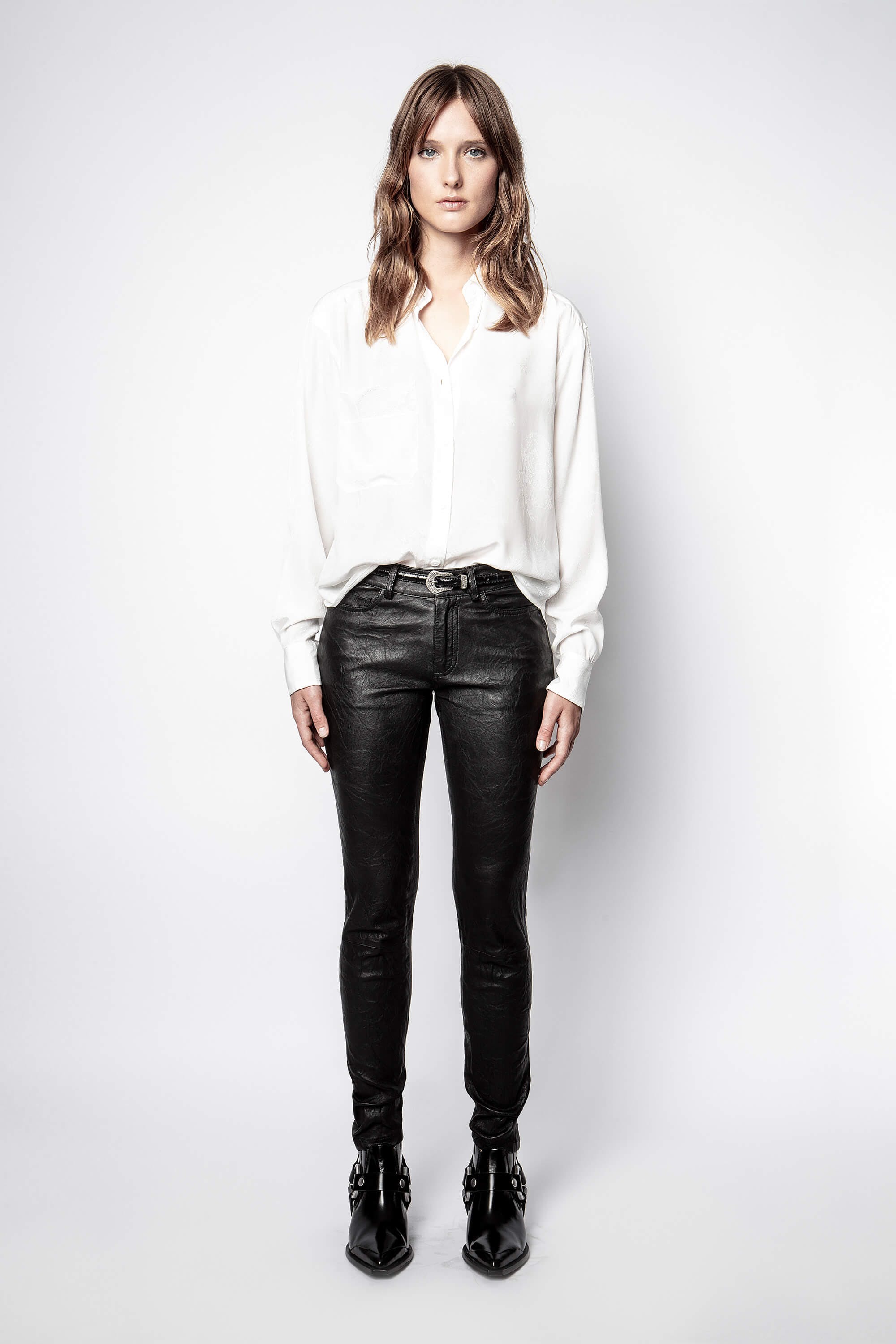 Tais Jac Leo Bisous Shirt - White by Zadig & Voltaire — view 7
