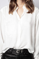 Tais Jac Leo Bisous Shirt - White by Zadig & Voltaire — view 8