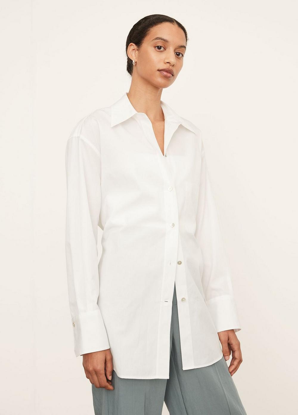 Oversized Shirt - Optic White by Vince | 25 South Boutiques
