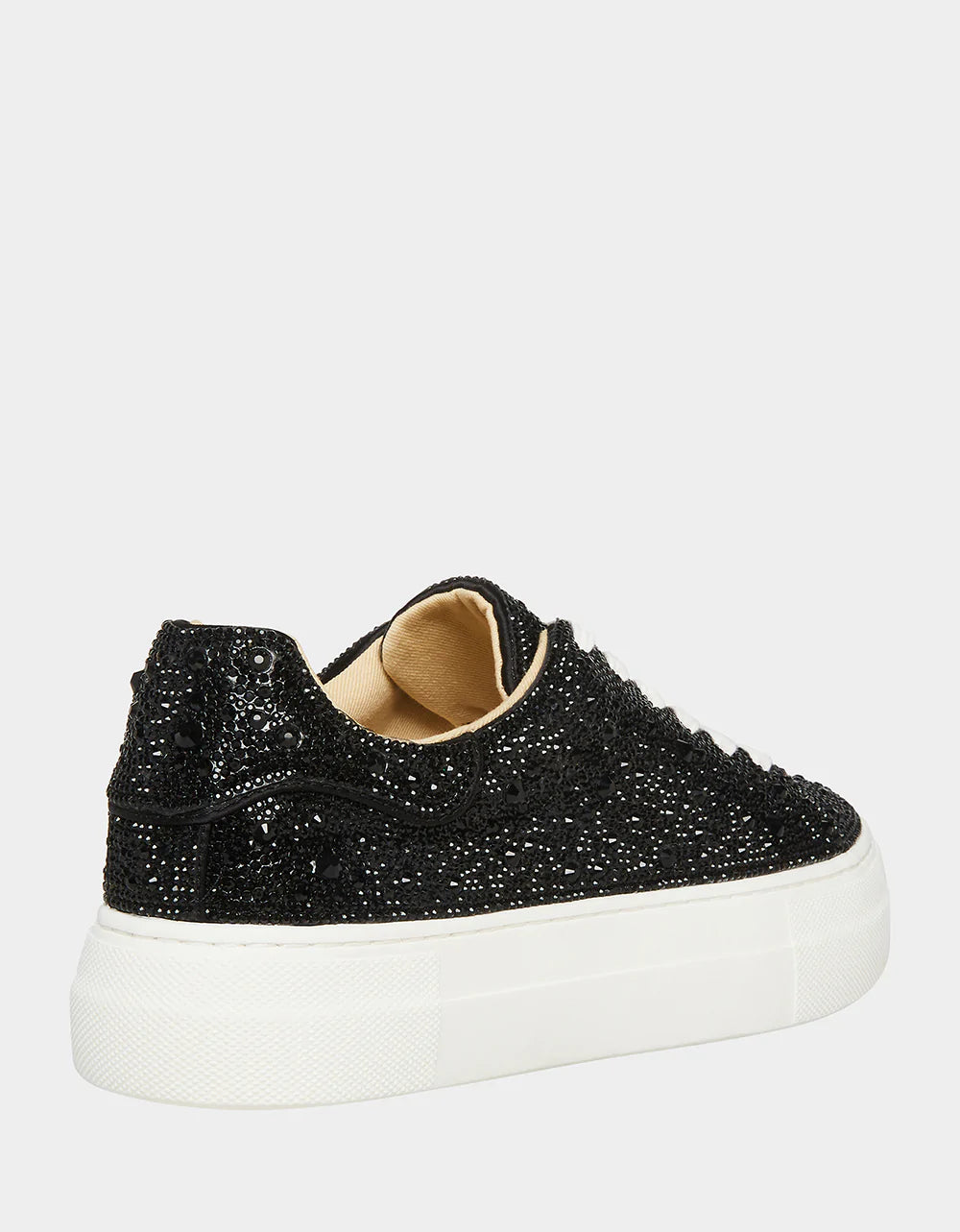 Sidney Sparkle Sneaker - Black by Betsy Johnson — view 4