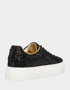 Sidney Sparkle Sneaker - Black by Betsy Johnson — view 4
