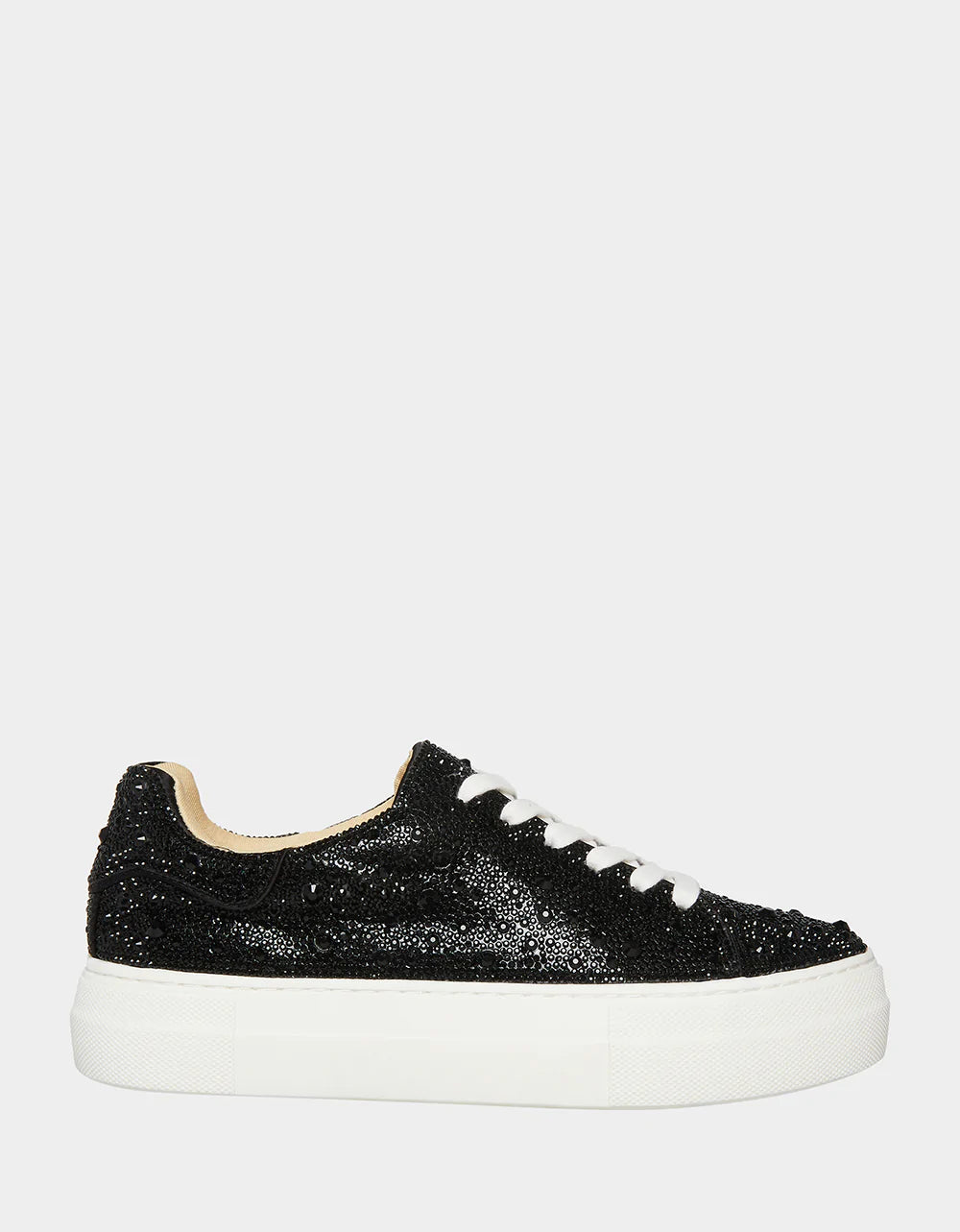 Sidney Sparkle Sneaker - Black by Betsy Johnson | 25 South Boutiques