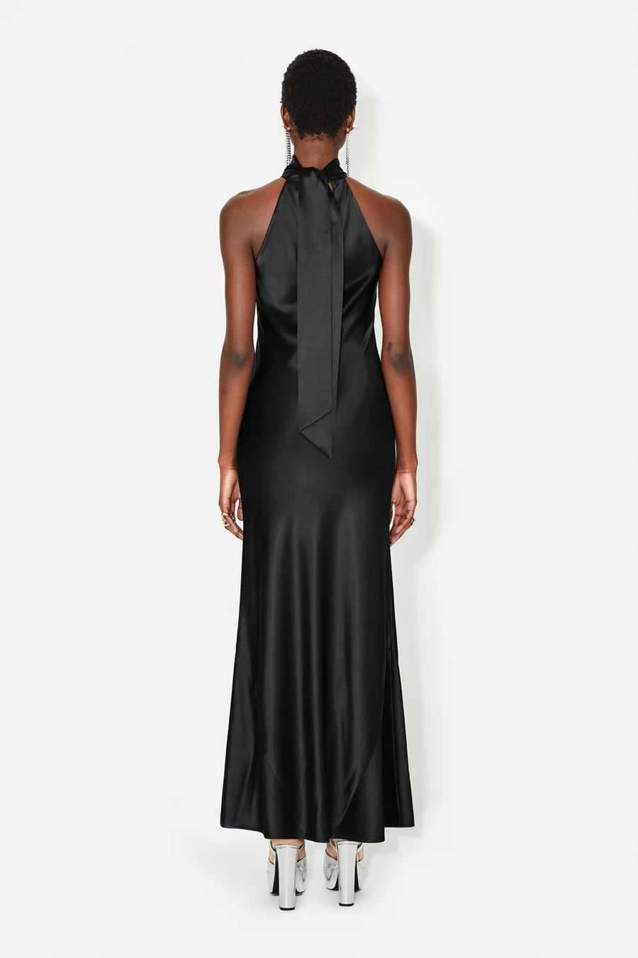 Sienna Dress - Black by Galvan London — alternate view