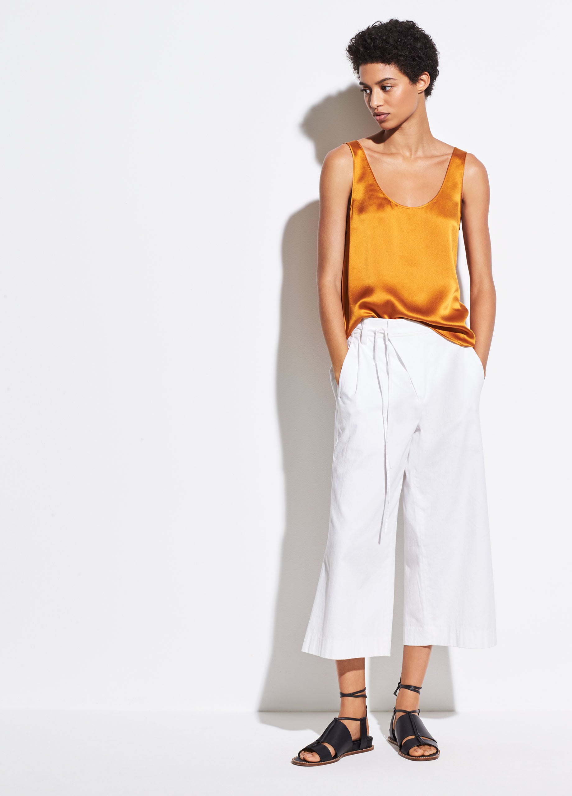 Satin Tank - Sienna by Vince — alternate view