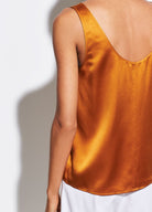 Satin Tank - Sienna by Vince — view 4