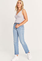Inca Rib Tank - Silver Linings by Project Social T — view 3