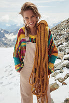 December Skies Poncho - Multi by Free People — view 4