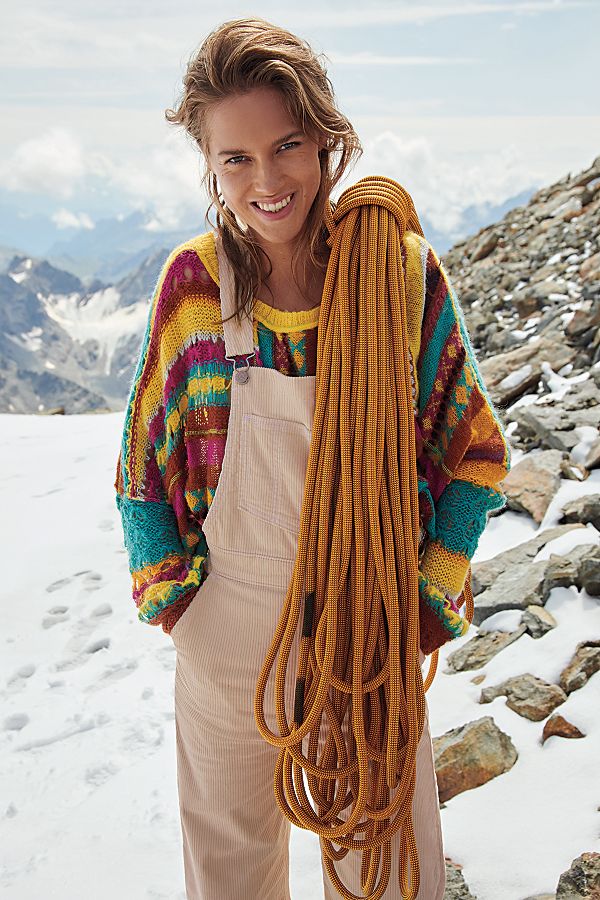 December Skies Poncho - Multi by Free People — view 4