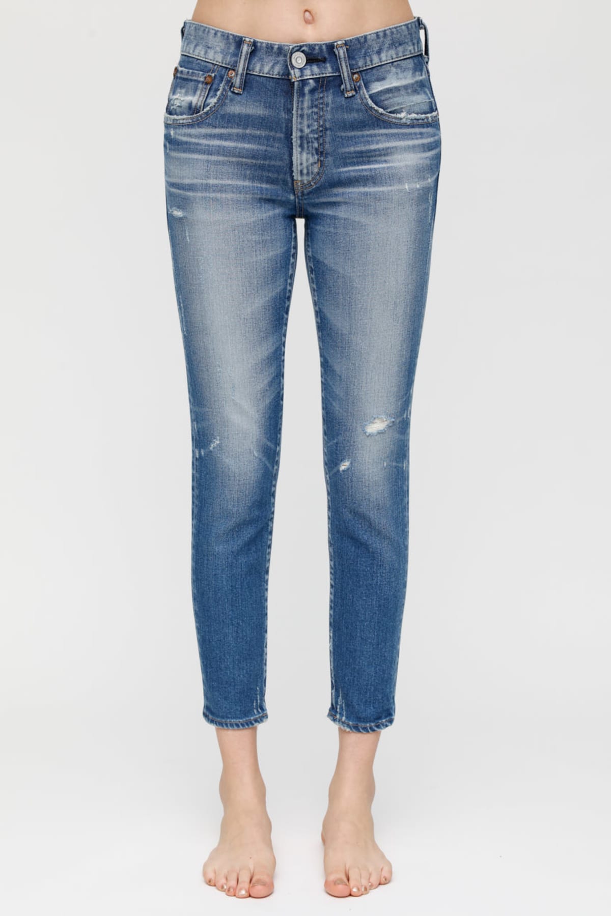 MV Velma Skinny - Blue by Moussy | 25 South Boutiques