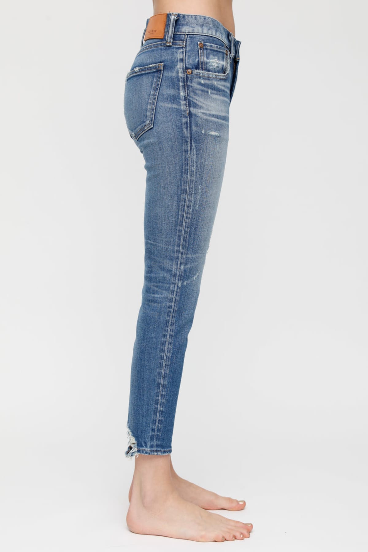 MV Velma Skinny - Blue by Moussy — alternate view