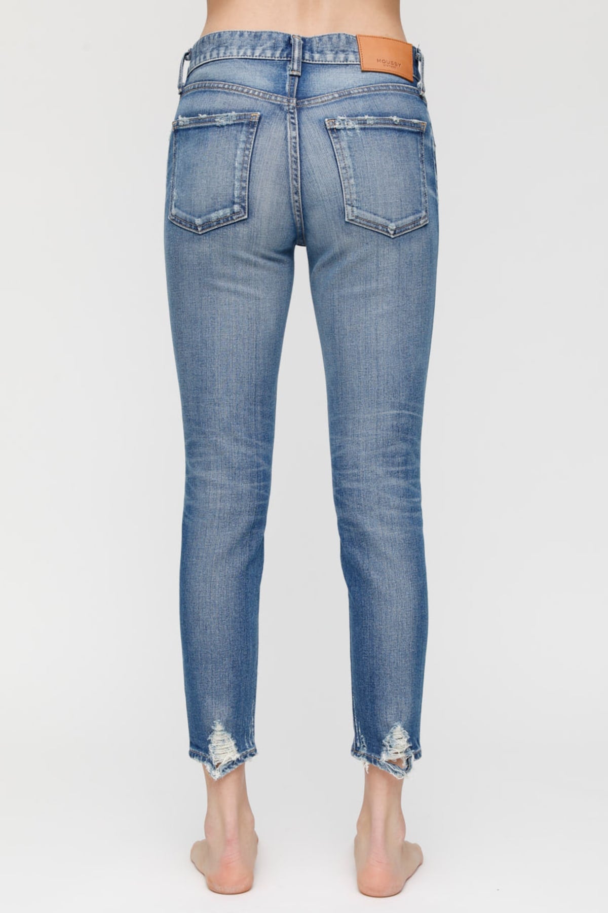 MV Velma Skinny - Blue by Moussy — view 3