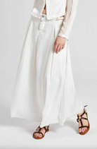 Long Silk Skirt - Original Off White by Umit Unal — alternate view