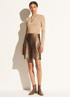 Short Slip Skirt - Bark by Vince | 25 South Boutiques