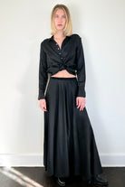 Alice Skirt - Black by Brazeau Tricot | 25 South Boutiques