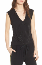 Brooklyn Skull Rhinestone Tee - Noir by Zadig & Voltaire | 25 South Boutiques