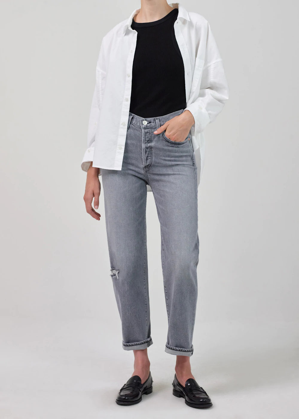 Dylan Rolled Crop - Sleepless by Citizens of Humanity | 25 South Boutiques