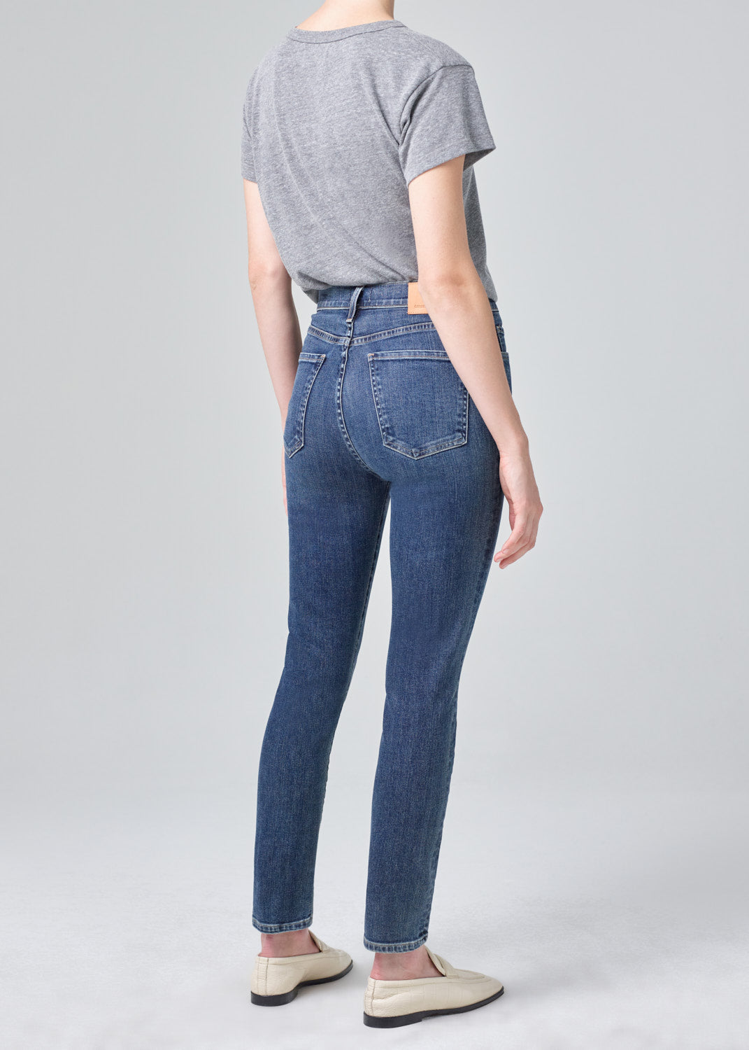 Olivia High Rise Slim - Oceanfront by Citizens of Humanity — alternate view
