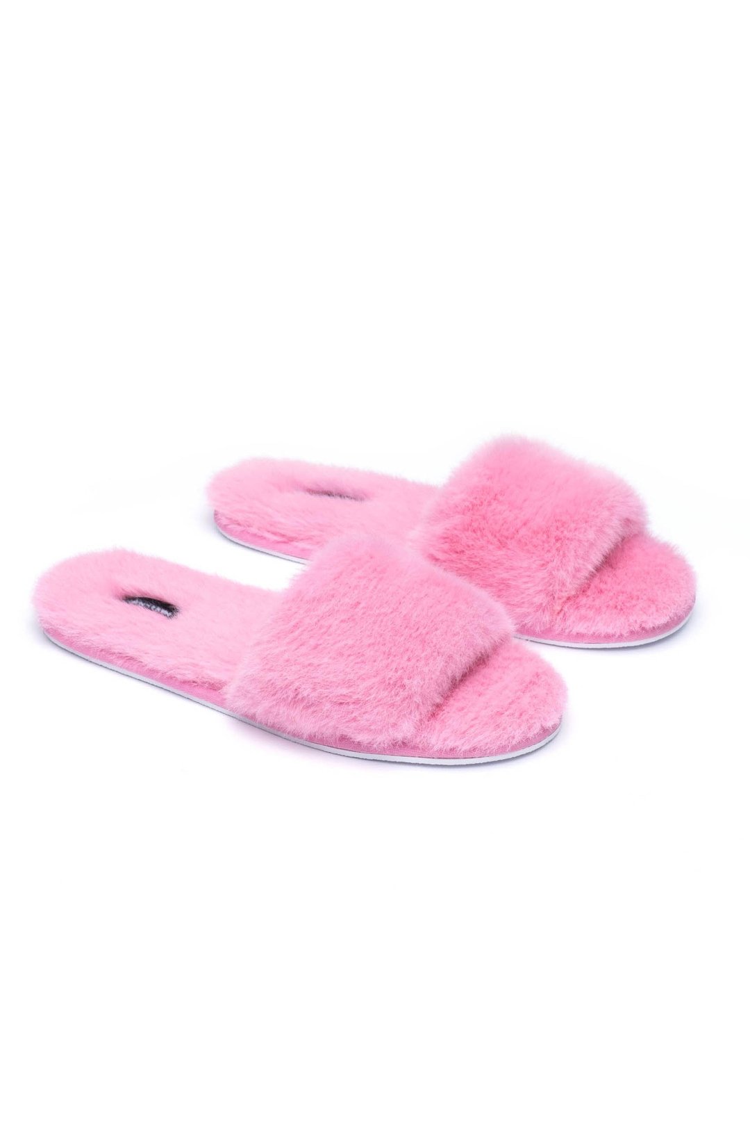 Esther Fur Slides - Rose by Generation Love | 25 South Boutiques