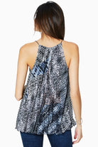 Printed Eliora Top - Snake Combo by Ramy Brook — alternate view