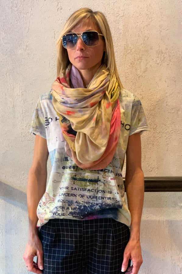 Shawl - Travels 2 by Printed Artworks — alternate view