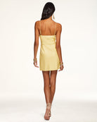 Sonnet Wrap Mini Dress - Daffodil by Ramy Brook — alternate view