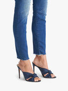 The Looker Ankle Fray - Squeeze It by MOTHER — alternate view