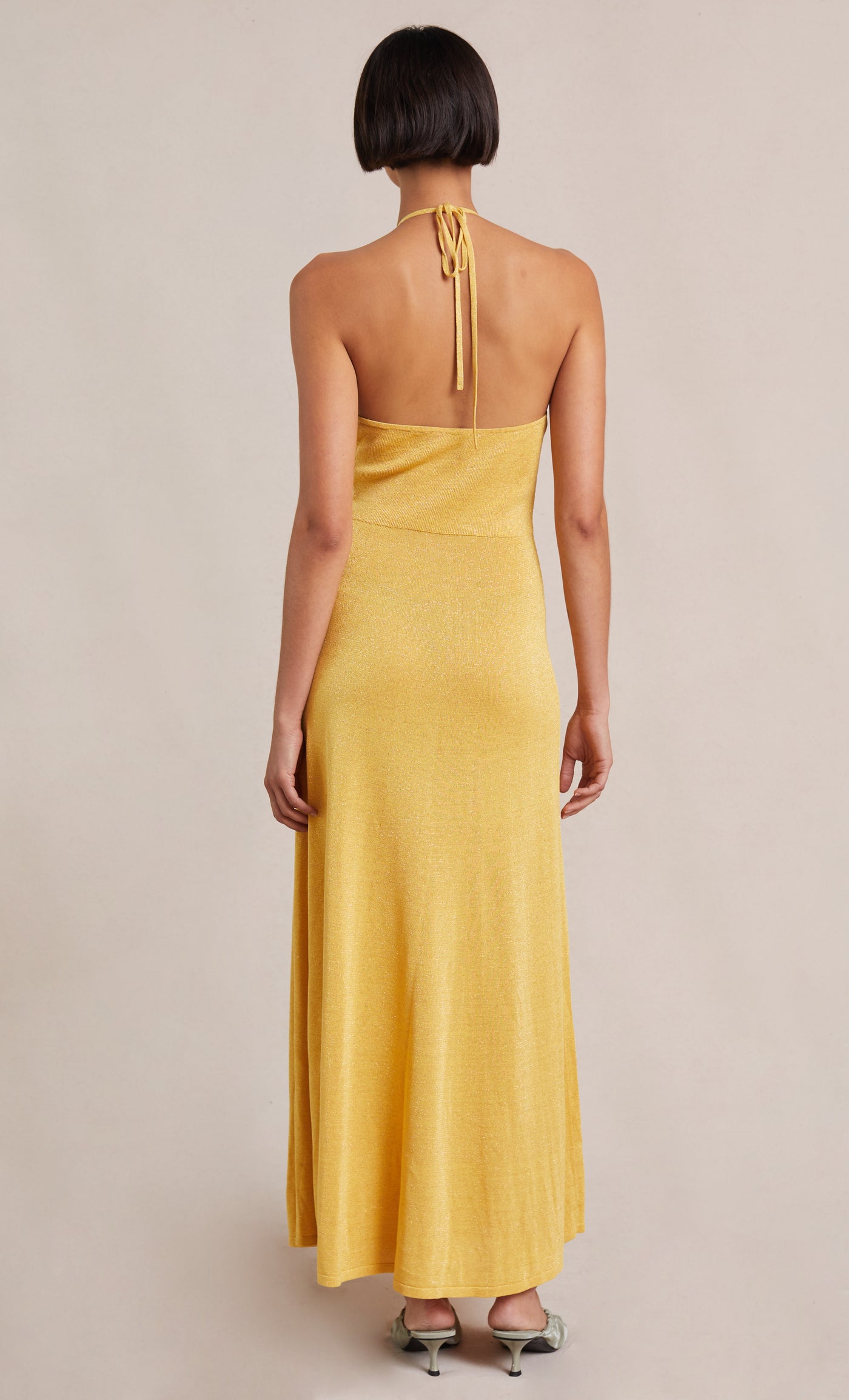 Indya Knit Maxi Dress - Straw by Bec & Bridge — view 4
