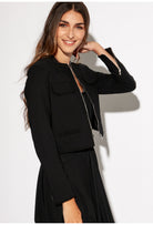 Short Jacket - Black by Indies — view 5
