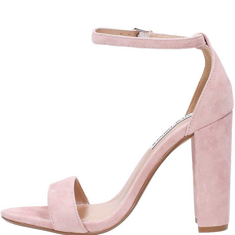 Carrson Heel - Mauve Suede by Steve Madden — view 4