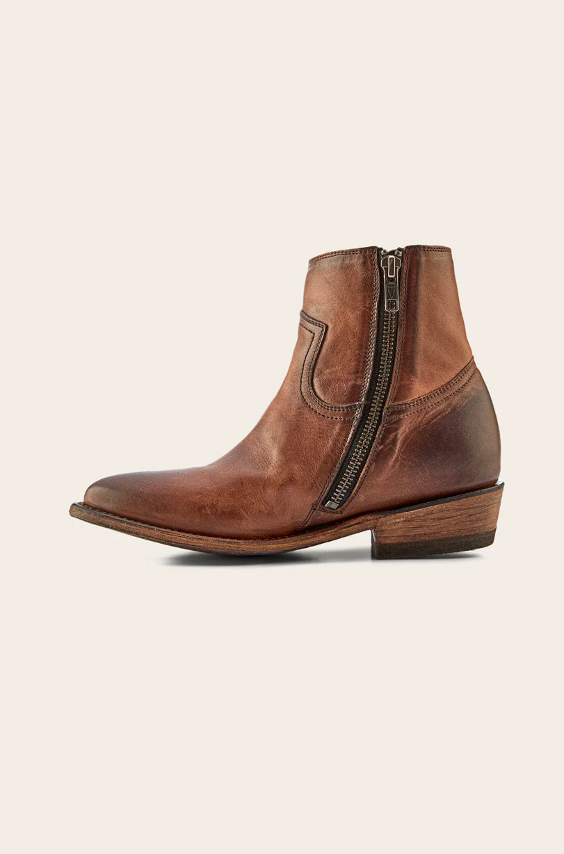 Billy Inside Zip Boot - Stone by Frye — alternate view