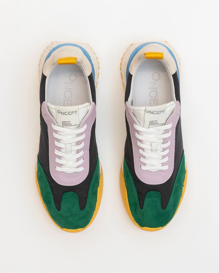 Brooklyn Sneaker - Storm Grey Multi by ONCEPT — view 4