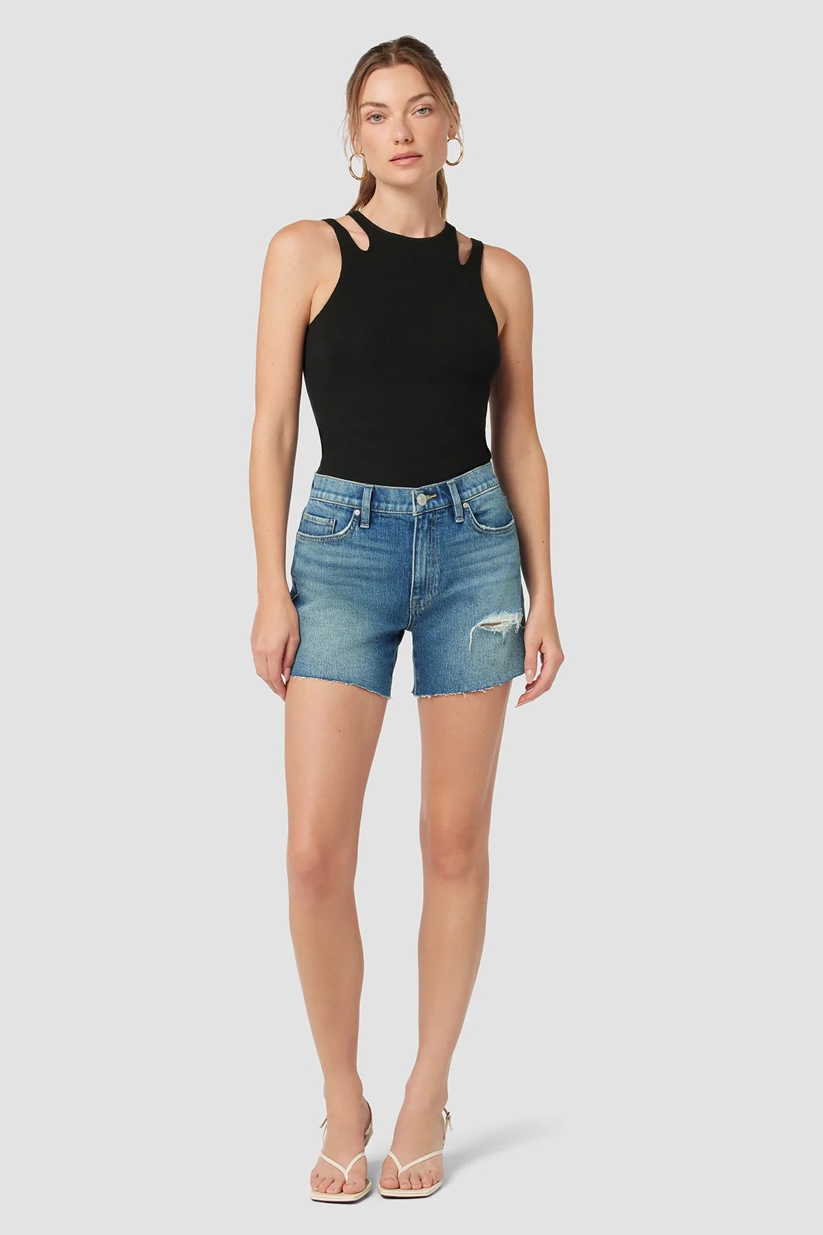 Devon High Rise Boyfriend Shorts - Surf City by Hudson | 25 South Boutiques