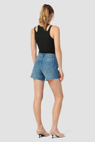 Devon High Rise Boyfriend Shorts - Surf City by Hudson — alternate view