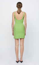 Karina Mini Dress - Sweet Pea Green by Bec & Bridge — view 3