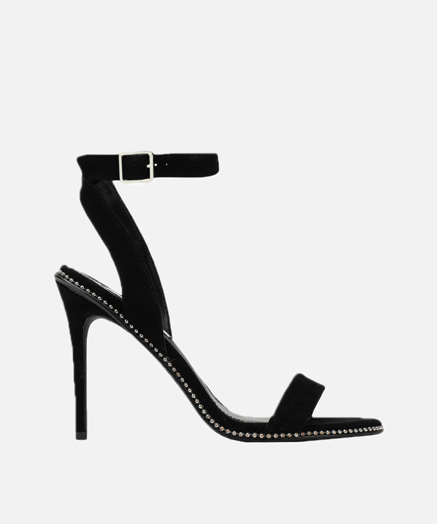 Sylvie Heels - Black Suede by Steve Madden | 25 South Boutiques