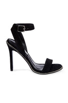 Sylvie Heels - Black Suede by Steve Madden — view 4