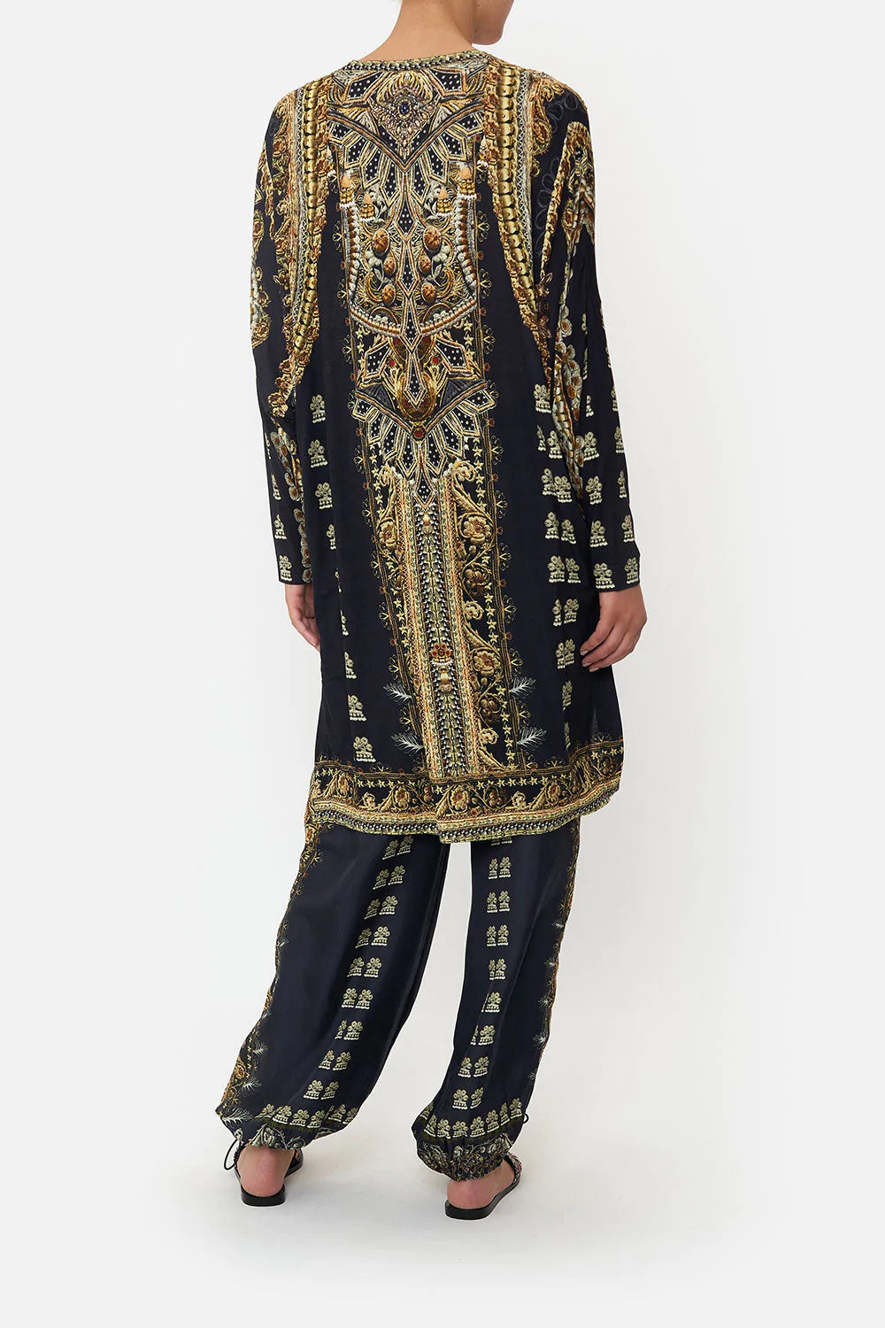 Side Split Tee - Its All Over Torero by Camilla — view 3