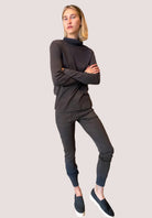 Cotton Leggings - Graphite by Kristensen | 25 South Boutiques
