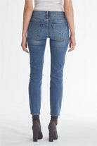 Tally Midrise Skinny Crop Jeans - B-Good by Hudson — view 3