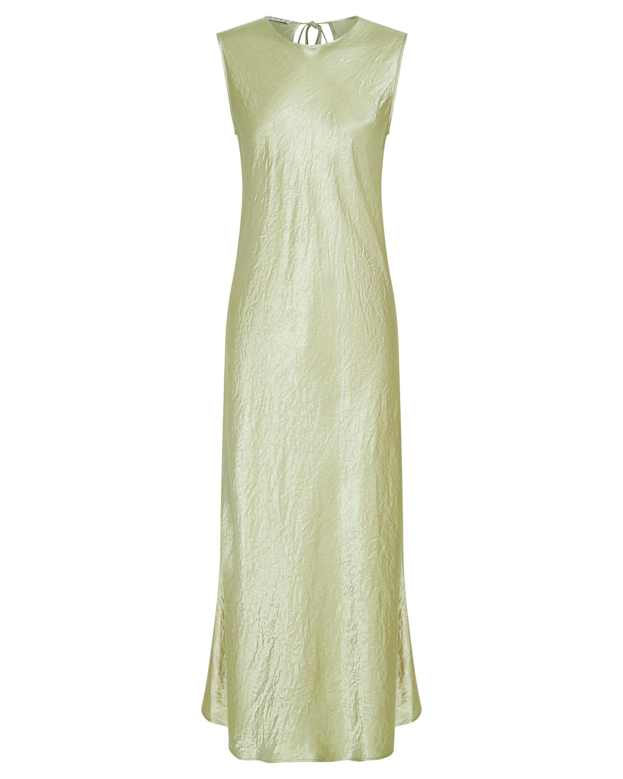 Crush Bias Tank Maxi Dress - Apple by Third Form — view 4
