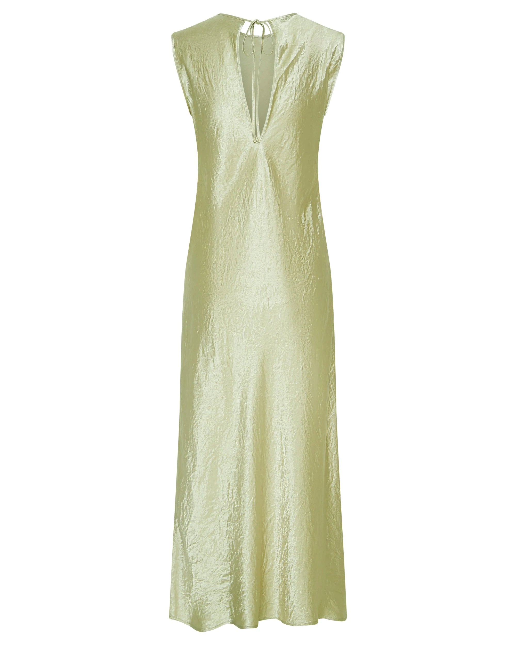 Crush Bias Tank Maxi Dress - Apple by Third Form — view 5