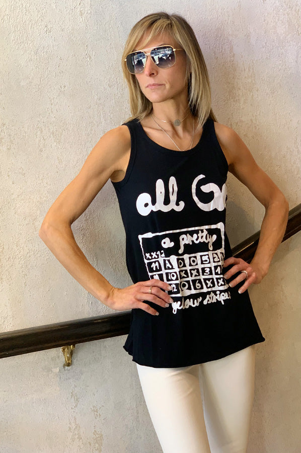 Tank - Black Print by Rundholz — view 4