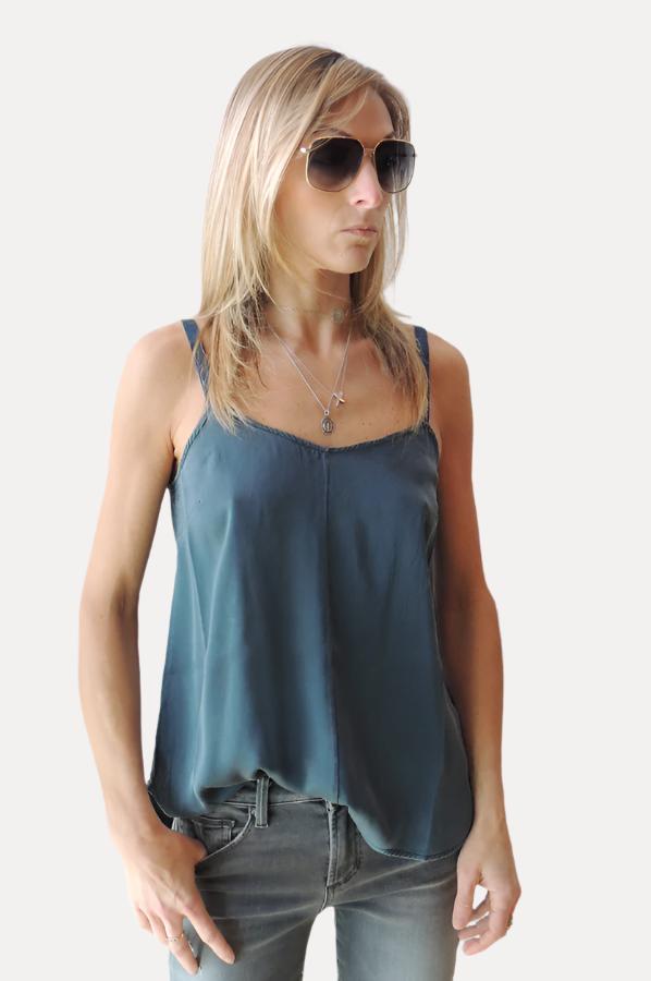 Tank - Denim Blue by Transit Par-Such | 25 South Boutiques