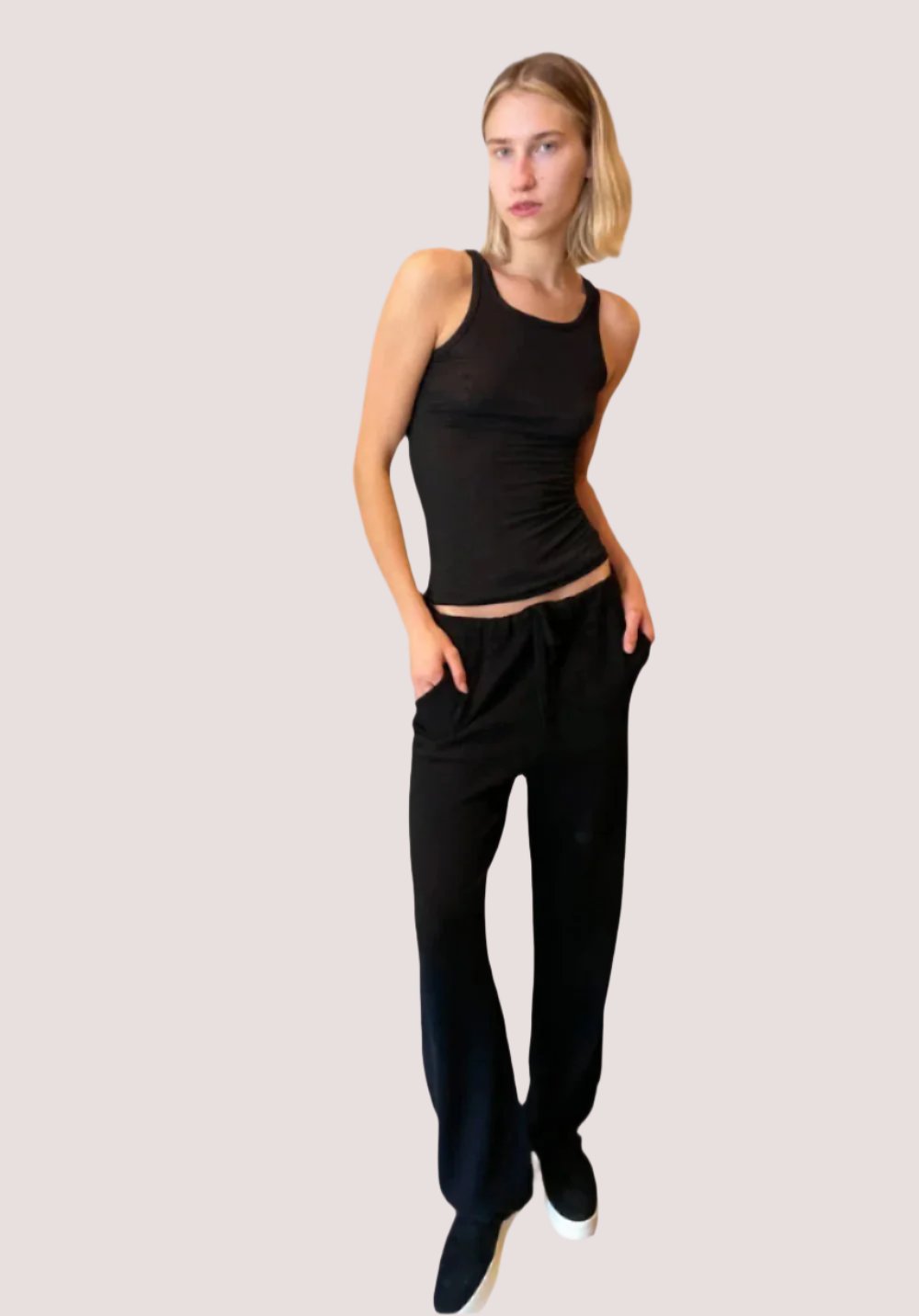 Cashmere Lounge Pants - Black by Kristensen | 25 South Boutiques