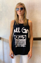 Tank - Black Print by Rundholz — alternate view