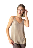 Silk Tank - Greige by Private 0204 | 25 South Boutiques
